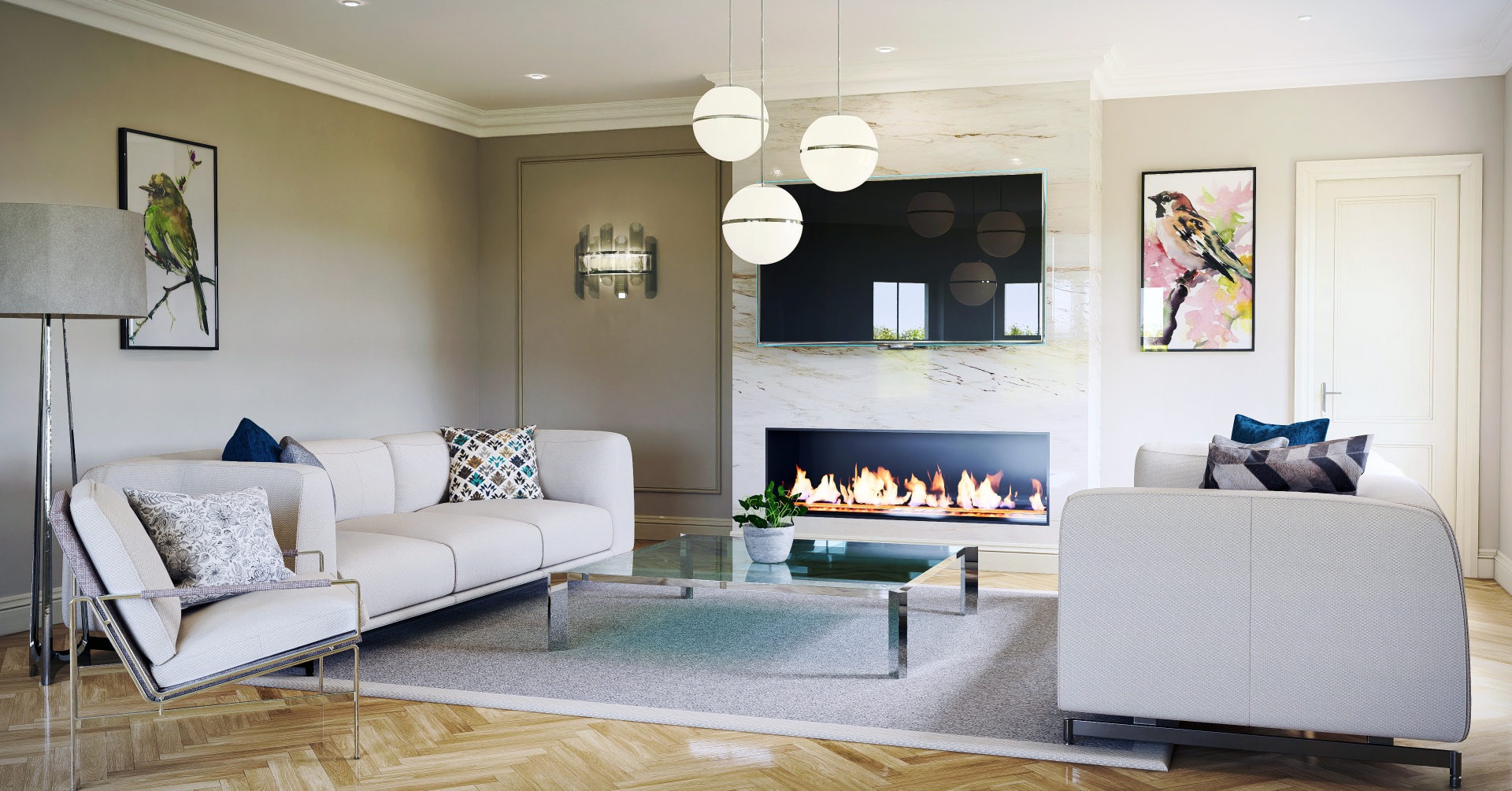 Living room interior